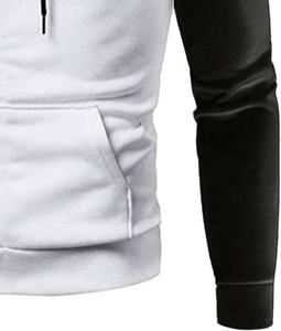 Men's High Quality Two-Piece Eco-Friendly Plus Size Tracksuit Solid <b>Hoodie</b> Fitness Clothing Customizable Logo Comfortable - Product Image 6