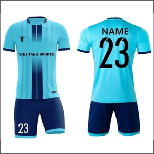 Uniforme de football unisexe de haute qualité avec personnalisation Design tendance à manches courtes pour les clubs et les équipes nationales - Product Image 6