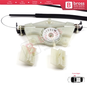 BWR778 Power <b>Window</b> Regulator Repair Set Front Right for Touareg MK1 7L Cayenne 9PA 955 957 2002-2010 7L0837462 - Product Image 5