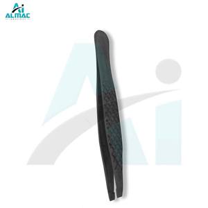 คีมคีบขนตาสแตนเลสทนทานสำหรับการต่อขนตาที่มีด้ามจับกันลื่นและปลายละเอียด - Product Image 4