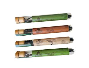 วานิลลาฮาร์เวสต์ เมล็ดวานิลลาบูร์บง พลานิโฟเลีย จากมาดากัสการ์ แบบทั้งฝัก 3 ฝัก บรรจุในหลอดแก้ว ขายส่ง คุณภาพพรีเมียม 100% ธรรมชาติ อบแห้ง 24 ฝัก - Product Image 2