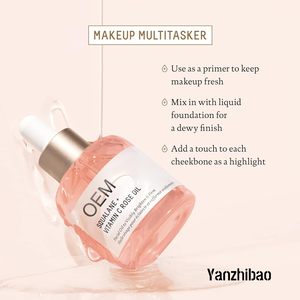 OEM organik Squalane <span class=keywords><strong>C</strong></span> vitamini gül Serum yüz yağı 1 oz-sıkılaştırı<span class=keywords><strong>c</strong></span>ı, Anti-Aging ve yüz için beyazlatma - Product Image 5