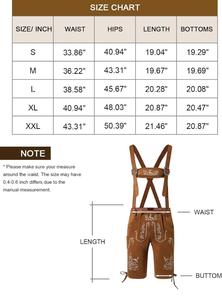Pantalones cortos Shemax Trachten para hombre Lederhosen gris sombreado OEM personalizado nuevo bávaro Oktoberfest Lederhosen - Product Image 6