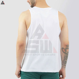Hommes décontracté Fitness Logo personnalisé Respirant Séchage rapide Bambou Athlétique Musculation Vêtements de sport Sans couture Dos Gym Débardeurs - Product Image 3