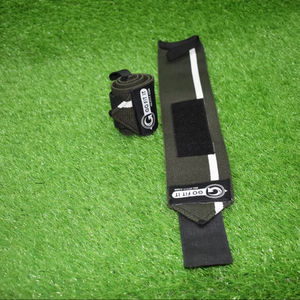 สายรัดข้อมือสำหรับยกน้ำหนัก ออกกำลังกาย ครอสเทรนนิ่ง ฟิตเนส พร้อมแผ่นรองนิ้วหัวแม่มือ ช่วยพยุงมือ - Product Image 1