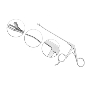 MEGA BITER 15 Degree Manual Arthroscopic Forceps Stainless Steel Arthroscopy Basket Bone <b>Punches</b> by HASIBI NAQIBI SURGICAL CO - Product Image 1