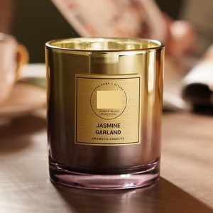 เทียนหอมถั่วเหลืองในขวดโลหะ ดีไซน์หรูหรา ทันสมัย และไม่ซ้ำใคร เหมาะสำหรับงานแต่งงาน วันครบรอบ วันหยุด และเป็นของขวัญในโอกาสต่างๆ - Product Image 3