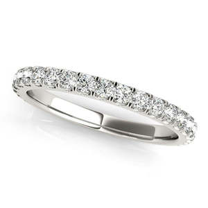 Anillo de Compromiso con Halo de Diamantes Estilo Pavé Francés, Oro Blanco de 18K, 3.25ct, Conjuntos de Joyería Fina - Product Image 4