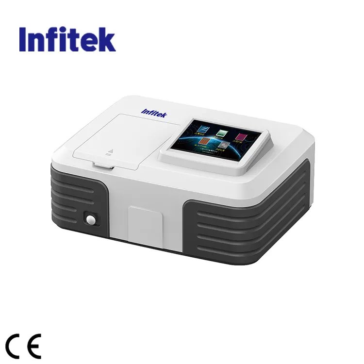 Infitek Ce Gecertificeerde Professionele Uv Vis Spectrofotometer/Uv Zichtbare Spectrofotometer Fabrikant