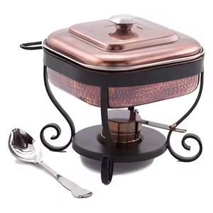 Plat de service en acier inoxydable pour buffet - Product Image 3