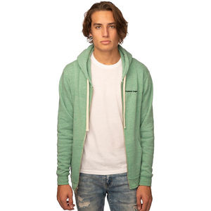 Personnalisé Concevez Vos Propres Vêtements Hommes Flex Fleece Long Sleeve Zip Hoodie Sweat Zip Hood Jacket - Product Image 3