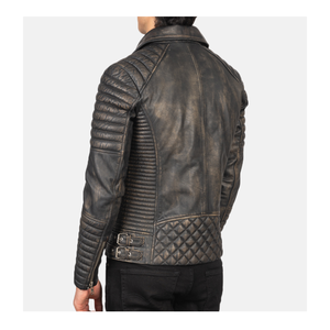 Venta al por mayor Hombres Chaquetas de cuero transpirable Moda Moto Chaquetas de cuero de alta calidad de los hombres Chaquetas de cuero - Product Image 5
