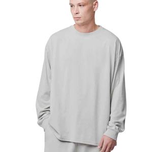 2024 OEM hombres waffle ropa sólido waffle tejido manga larga Camiseta bolsillo pesado camiseta térmica - Product Image 3