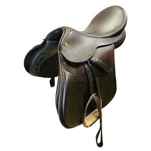 Selle en cuir robuste pour l'équitation, l'entraînement, les activités agricoles en extérieur et le confort sur de longues distances - Product Image 6