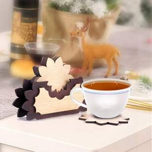 Posavasos de madera de estilo clásico de bajo costo a la moda para granja y decoración moderna para mesas de Centro y comedores - Product Image 2