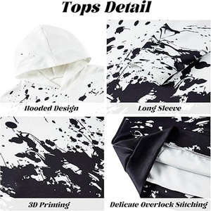 Survêtements de sport personnalisés en polyester/coton pour enfants Hiver Décontracté Couleurs unies Respirant Design léger - Product Image 5