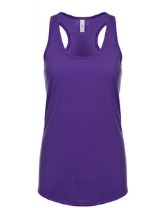 Camiseta de entrenamiento con espalda cruzada morada personalizada para mujer, mezcla de algodón y poliéster, licra, transpirable, gimnasio, Fitness, chaleco, botón de encaje, borla - Product Image 4