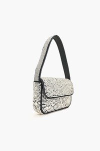 Sac à main en coton décontracté pour femmes avec décoration à paillettes perlées de couleurs mélangées fermeture ouverte pour les fêtes et l'exportation - Product Image 2