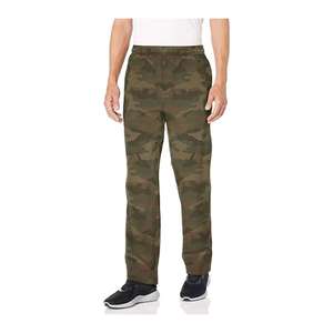 Fabricant OEM ODM Pantalons sur mesure Pantalons de survêtement à jambes larges Pantalons de survêtement droits en coton éponge double taille Pantalons de survêtement pour hommes - Product Image 1