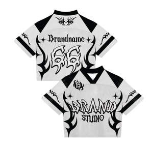 Maillot de football américain à manches courtes, taille plus, respirant, à épaules tombantes, très demandé, prix de gros bon marché avec votre design - Product Image 1