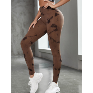 Leggings Deportivos para Mujer, Cintura Alta, Talla Grande, Ligeros, de Secado Rápido, Transpirables, Levanta Glúteos, Pantalones de Yoga, Leggings Deportivos Sólidos para Entrenamiento - Product Image 2