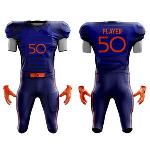 Uniforme de fútbol americano diseñado para jugar de forma agresiva, que ofrece comodidad, resistencia y ajuste constante para profesionales del deporte. - Product Image 4