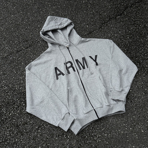 Sweat à capuche unisexe de haute qualité 100% coton, imprimé personnalisé avec des strass, style vintage d'hiver, streetwear, logo imprimé - Product Image 2