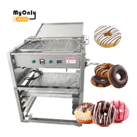 Machine à glacer, à enrober et à décorer les beignets, machine à glacer au chocolat, machine à enrober au chocolat