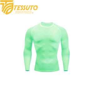 Camiseta de Manga Larga para Hombre, Protección Solar, Transpirable, de Poliéster y Elastano, Ecológica, con Impresión por Sublimación Personalizada, Absorbe la Humedad - Product Image 2