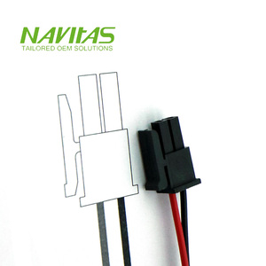 Faisceau de câbles discret OEM Molex 0430250200 Micro-Fit 3.0 43025 2 broches pas 3.00mm 24awg - Product Image 5