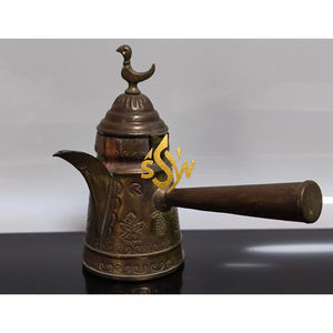 Ustensiles de cuisine théière Dallah forme et taille personnalisées table décorative islamique Dallah cafetière et théière pour mariage et fête - Product Image 4