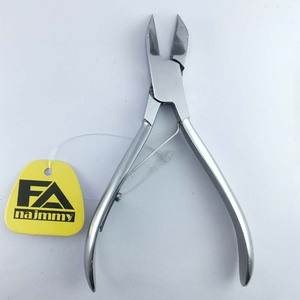 Pinces à ongles à cuticules (poignée unie/imprimée) poignée miroir en acier inoxydable CE & ISO approuvé - Product Image 5