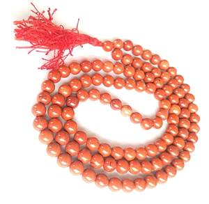 Pierre de haute qualité mala perles de jaspe rouge guérison collier de cristal mala naturel perles 108 grossiste de cristal de pierres précieuses naturelles - Product Image 5