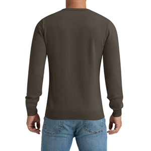 Pulls décontractés à col rond pour hommes, couleur unie, texture torsadée, design personnalisé, pull élégant en provenance du Bangladesh, dernière collection hiver - Product Image 4