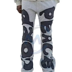 ชุดวอร์มแฟชั่นสีล้วนปักลายด้วยความเปรี้ยวชุดวอร์มลำลองไซส์ใหญ่พิเศษสำหรับฤดูหนาว - Product Image 3