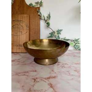 Cuenco de servicio de latón tradicional Heritage para fiesta y uso diario Decoración de mesa resistente al calor hecha a mano - Product Image 2