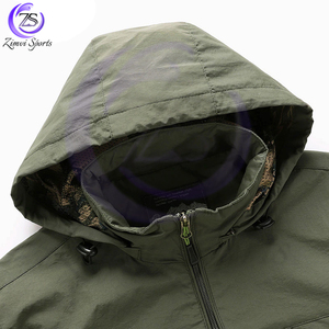 เสื้อแจ็กเก็ตกันน้ำกันลมมีฮู้ดสำหรับผู้ชายดีไซน์ใหม่ระบายอากาศได้ดีดีไซน์ใหม่ - Product Image 6