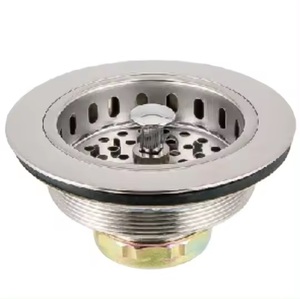 Matériau en acier inoxydable de haute qualité rond meilleure forme ronde moderne haut prix cuisine Vietnam nouveaux produits évier crépine - Product Image 1