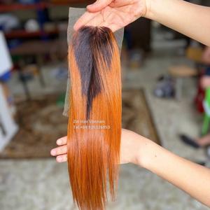 Produits capillaires les plus vendus Paquets de cheveux bruts vietnamiens Os lisse droit avec fermeture frontale pour perruques Cheveux humains Lace Front - Product Image 2