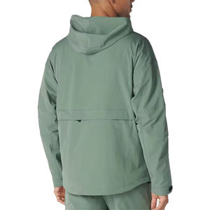 ชุดออกกำลังกายสองชิ้นแบบ OEM สำหรับแบรนด์ที่มี MOQ ต่ำ ชุดวิ่งออกกำลังกาย ชุดฟิตเนส ชุดวิ่ง แจ็คเก็ตกันลมกันน้ำแบบ Anorak พร้อมป้ายกำกับสั่งทำ - Product Image 2