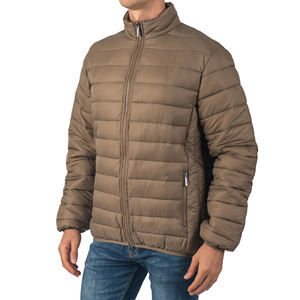 Wholesale Custom Men's Stand Collar Winter <b>Waterproof</b> <b>Padded</b> Bubble <b>Jacket</b> Quilted Outdoor Custom Puffer <b>Jacket</b> Men - Product Image 5