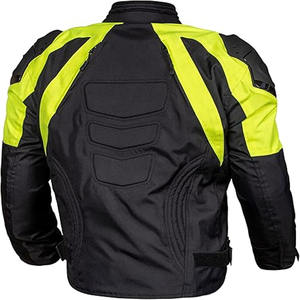 แจ็กเก็ตหนังมอเตอร์ไซด์สำหรับมืออาชีพแจ็กเก็ตหนังสำหรับแข่งรถมอเตอร์ไซด์ทำจากเทคโนโลยีชั้นสูงออกแบบโลโก้ได้ตามต้องการ - Product Image 2