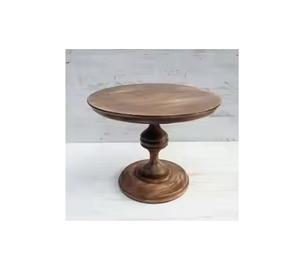 Soporte de pastel de madera de decoración de boda de diseño único con proveedor superior de vidrio a precio de exportador de Fabricante Mayorista de India - Product Image 1