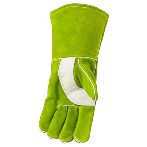 Mejores ventas guantes de trabajo de soldadura de cuero Partido de vaca de calidad superior precio al por mayor guantes de trabajo de soldador resistentes al calor - Product Image 6