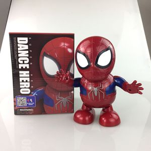 Juguete Eléctrico de Spider-Man Bailarín, <span class=keywords><strong>Robot</strong></span> Luminoso con Sonido y Música, Luces LED - Product Image 1