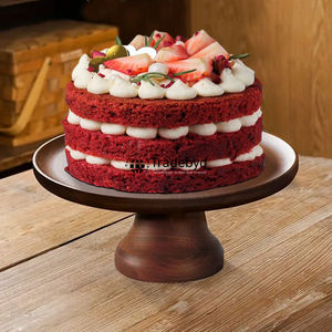 Base para Pastel Rectangular de Madera, Duradera, de Primera Calidad, Hecha a Mano, Ecológica, para Panadería, Eventos, Catering, Decoración de Mesa de Postres, Tradebyd - Product Image 1