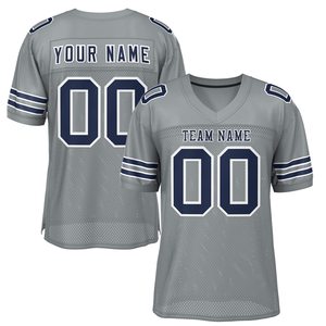 Camiseta de equipo transpirable con logotipo personalizado de Stylso, camiseta de fútbol americano XL, estampado de números, técnica de sublimación de fútbol de manga corta - Product Image 4