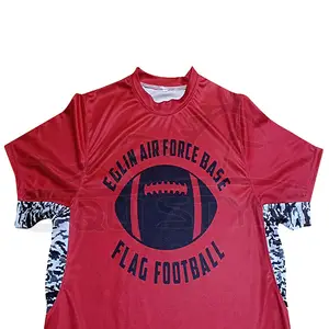 Red Football Training Uniform Set Soccer Sports Wear Custom Sublimation Uniform Top Quality Adult Size Athletic Soccer Uniform