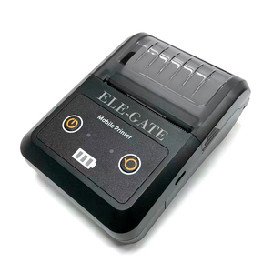 เครื่องพิมพ์ใบเสร็จแบบพกพาขนาด 58 มม. เชื่อมต่อบลูทูธ พิมพ์ขาวดำ ความละเอียด 203dpi วัสดุพลาสติก สำหรับพิมพ์สติกเกอร์และบาร์โค้ดแบบพกพา - Product Image 2