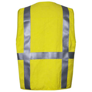 2024 Coated Warm Vest <b>Jacket</b> Customized High Quality <b>Hi</b>-<b>vis</b> Safety <b>Waterproof</b> Windproof Pu High Reflective Water Proof for Men - Product Image 2